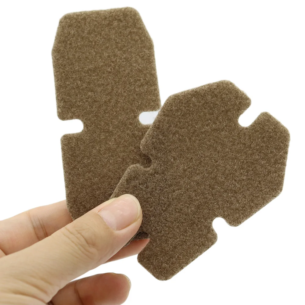 VULPO 6 unids/set parches para casco táctico cierre de gancho y bucle accesorios adhesivos mágicos para casco AF rápido - imagen 5