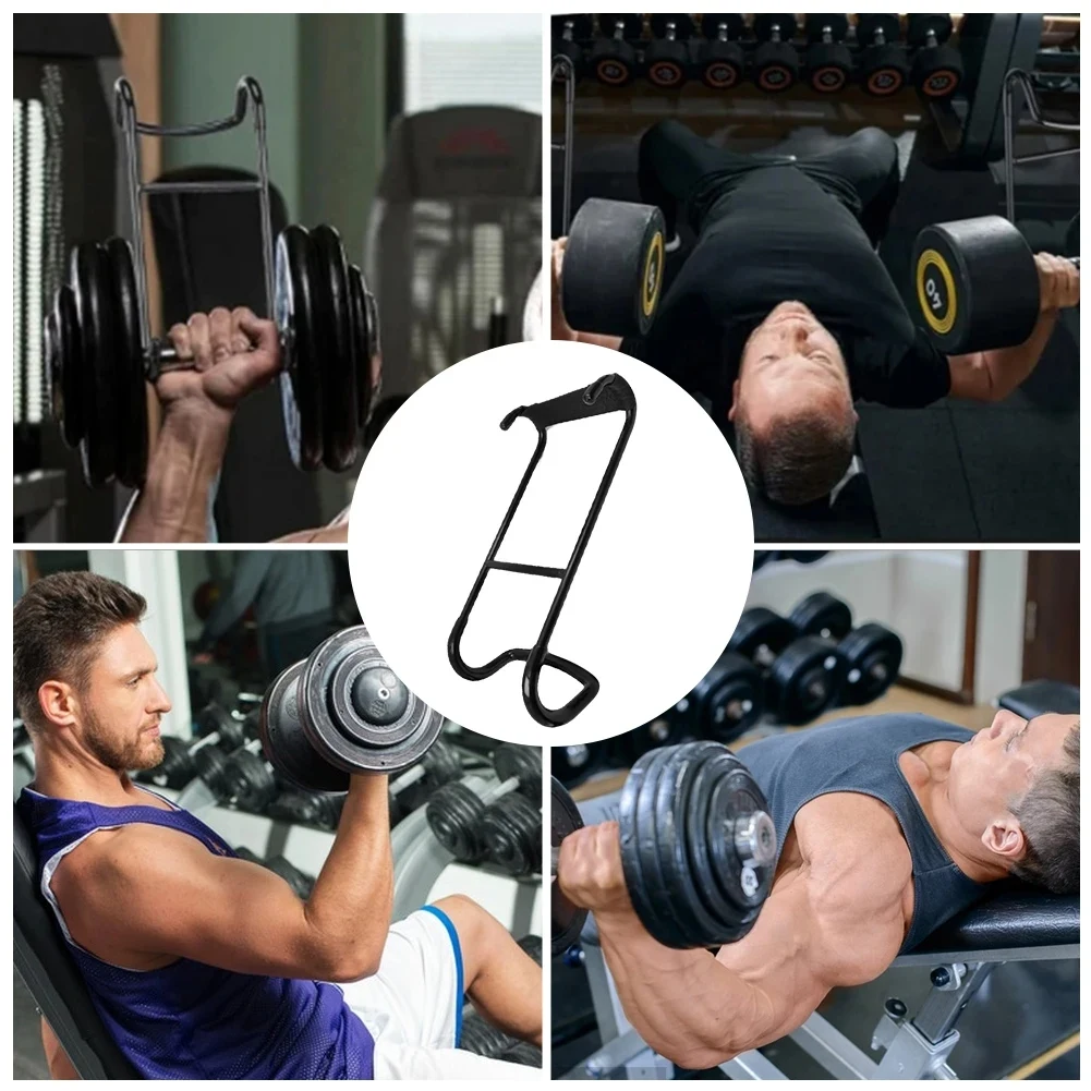Ganchos para mancuernas, empuñaduras de gancho para levantamiento de pesas con muñequeras, capacidad de carga de 250 libras, accesorios de gimnasio para dominadas de prensa de banco - imagen 4