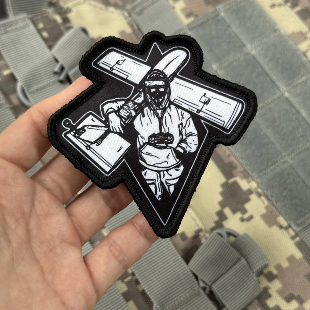 Parche Chevron "Modelador de aviones", insignia de moral táctica, emblema del ejército militar, pegatina para mochila, parches con gancho impreso para ropa - imagen 5