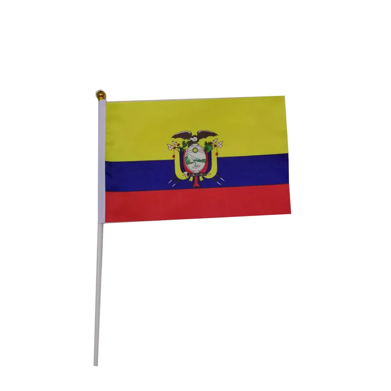 Banderas ondulantes de la mano de Perú, lote de 10 unidades, 14x21cm, venta al por mayor - imagen 2