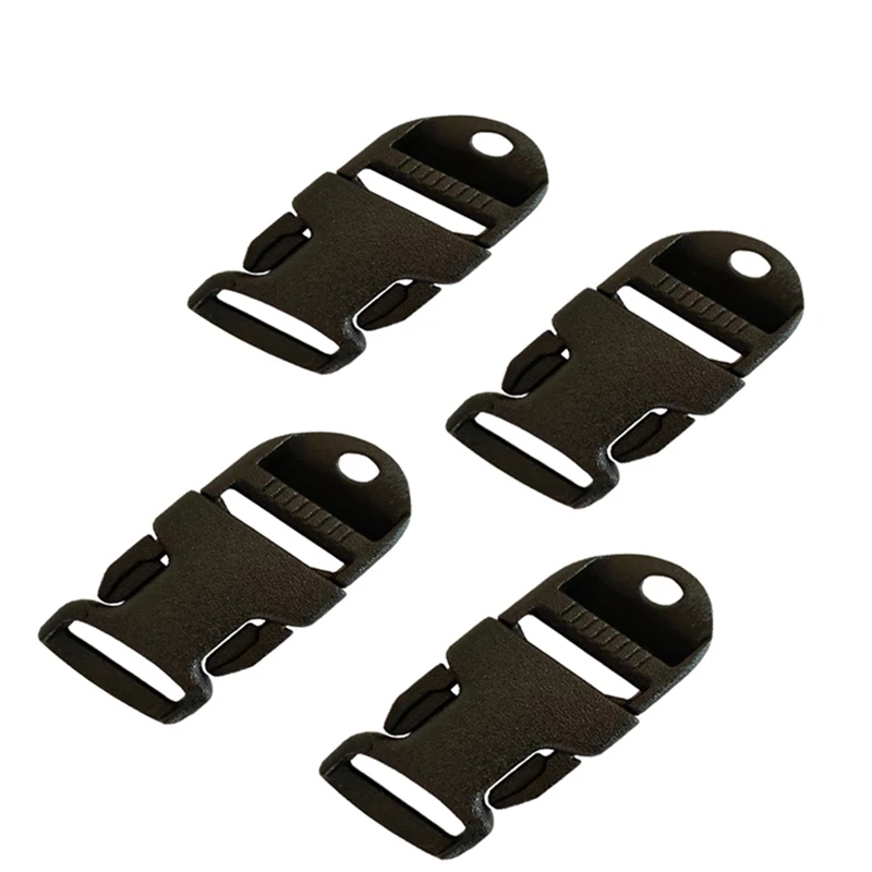 Chaleco táctico de caza con hebillas de 3/4 pulgadas, conexión rápida para correas de 20MM, hebillas de apertura, 4/juego - imagen 2