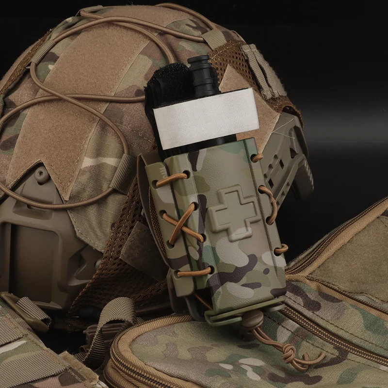 Bolsa de torniquete táctica para todo terreno, estuche de liberación rápida, soporte Molle, herramienta de almacenamiento de equipo de emergencia médico para exteriores - imagen 3