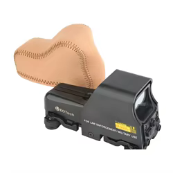 Cubierta mira táctica impermeable – protección lente caza tiro