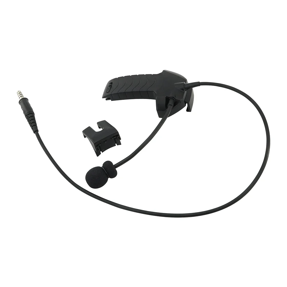 Kit de micrófono externo para Walker's Razor, orejeras electrónicas, auriculares tácticos de tiro Airsoft para intercomunicador táctico PRC 152/PRC 148 - imagen 3