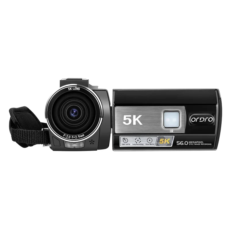 Videocámara inalámbrica 5K UHD, cámara Vlog con Wifi, Zoom Digital 18X, visión nocturna infrarroja, Camaras para grabación YouTuber - imagen 4