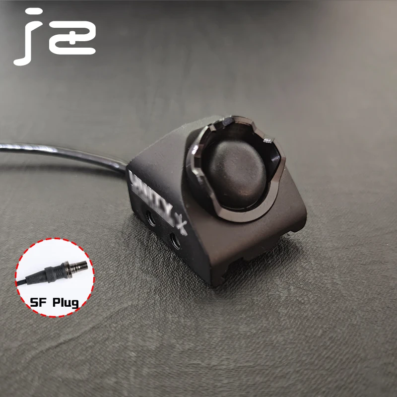 Unidad táctica ModButton botón caliente interruptor remoto de presión Mlok Keymod riel de 20mm para Surefir M300 M600 DBAL-A2 PEQ15 2,5 enchufe SF - imagen 4