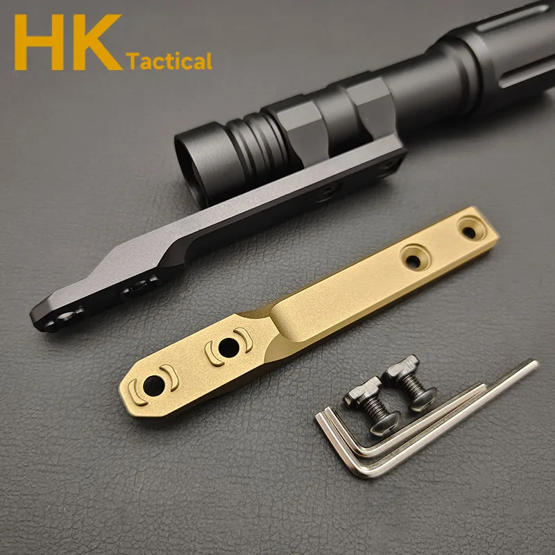 Barra de luz táctica Picatinny m-lok Scout montaje para caza SF M300 M600 M600B M300V M600V V2 armas Base de linterna Accesorios - imagen 5
