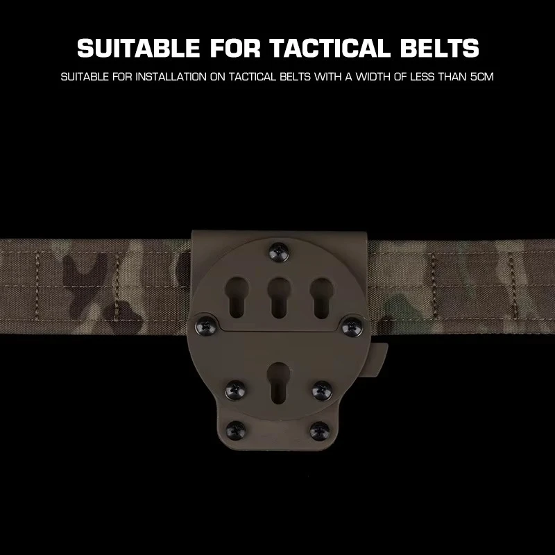 Base de cinturón G-CODE de ángulo ajustable de combinación libre para cinturones con ancho de menos de 5 cm - imagen 2