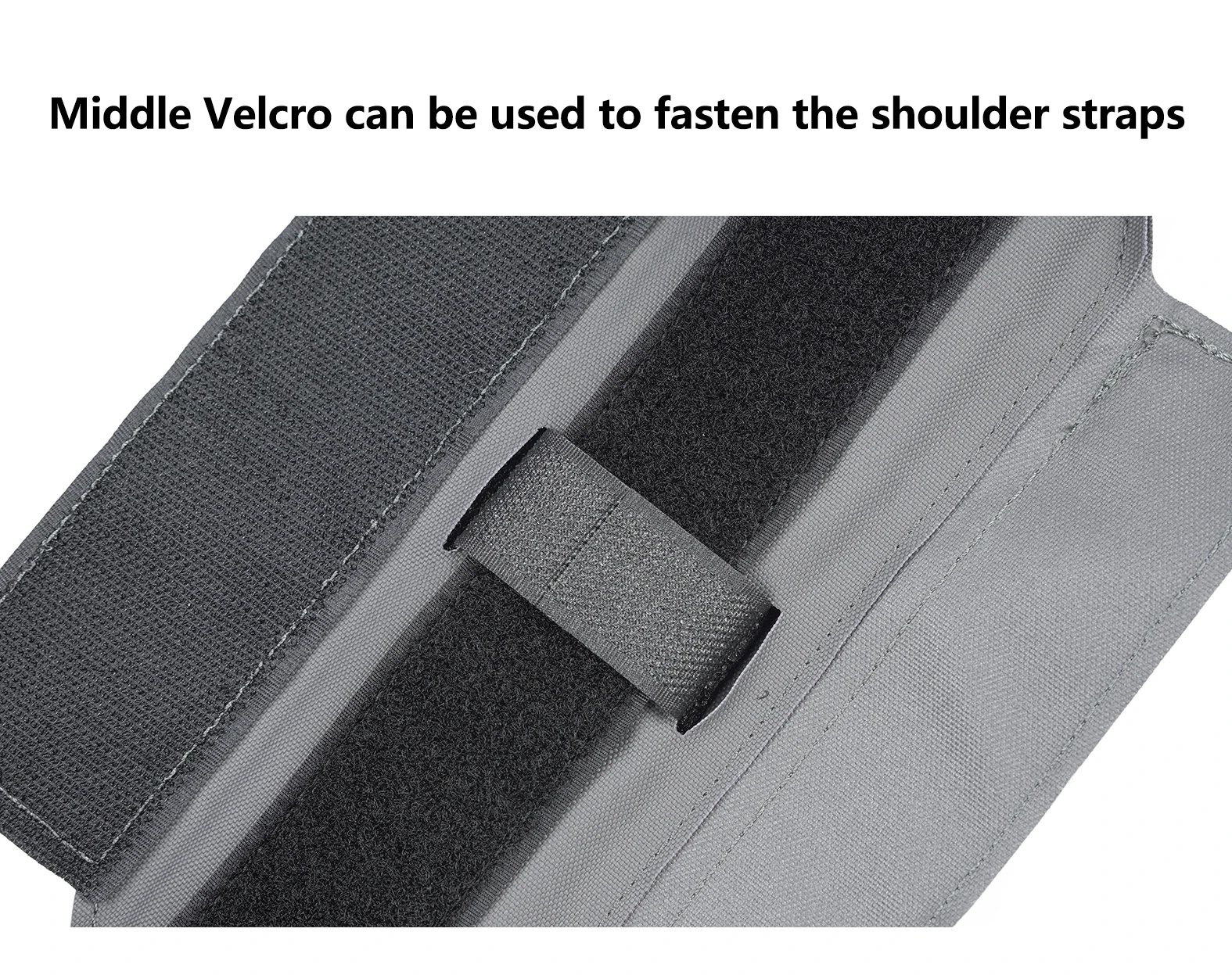 Hombreras Tácticas - Detalle ergonómico