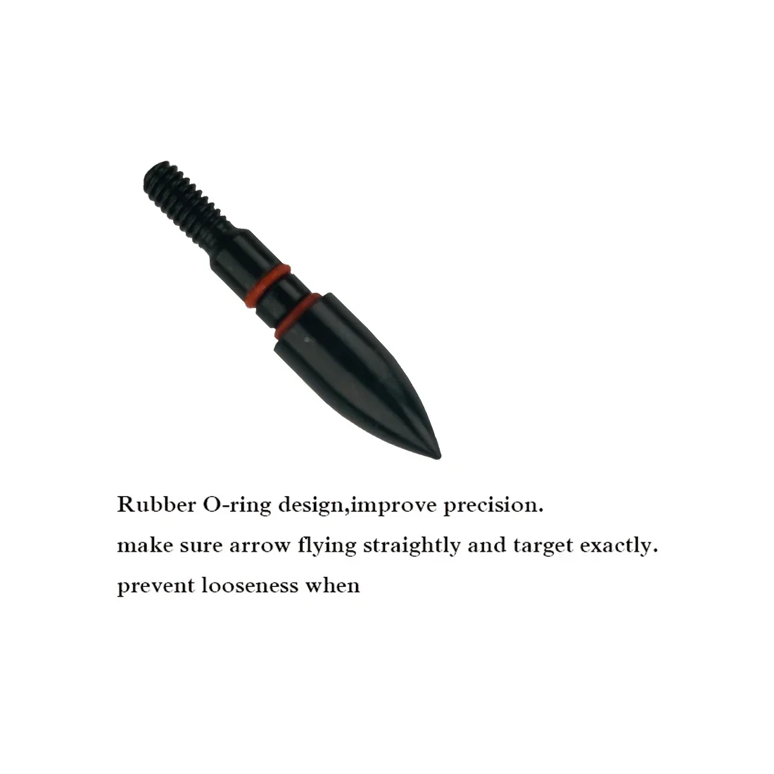 50 Uds puntas de junta tórica de tiro con arco 8-32/5-16/9-32/11-32 puntas de flecha 75 100 125 puntas de flecha de grano accesorios de caza - imagen 3