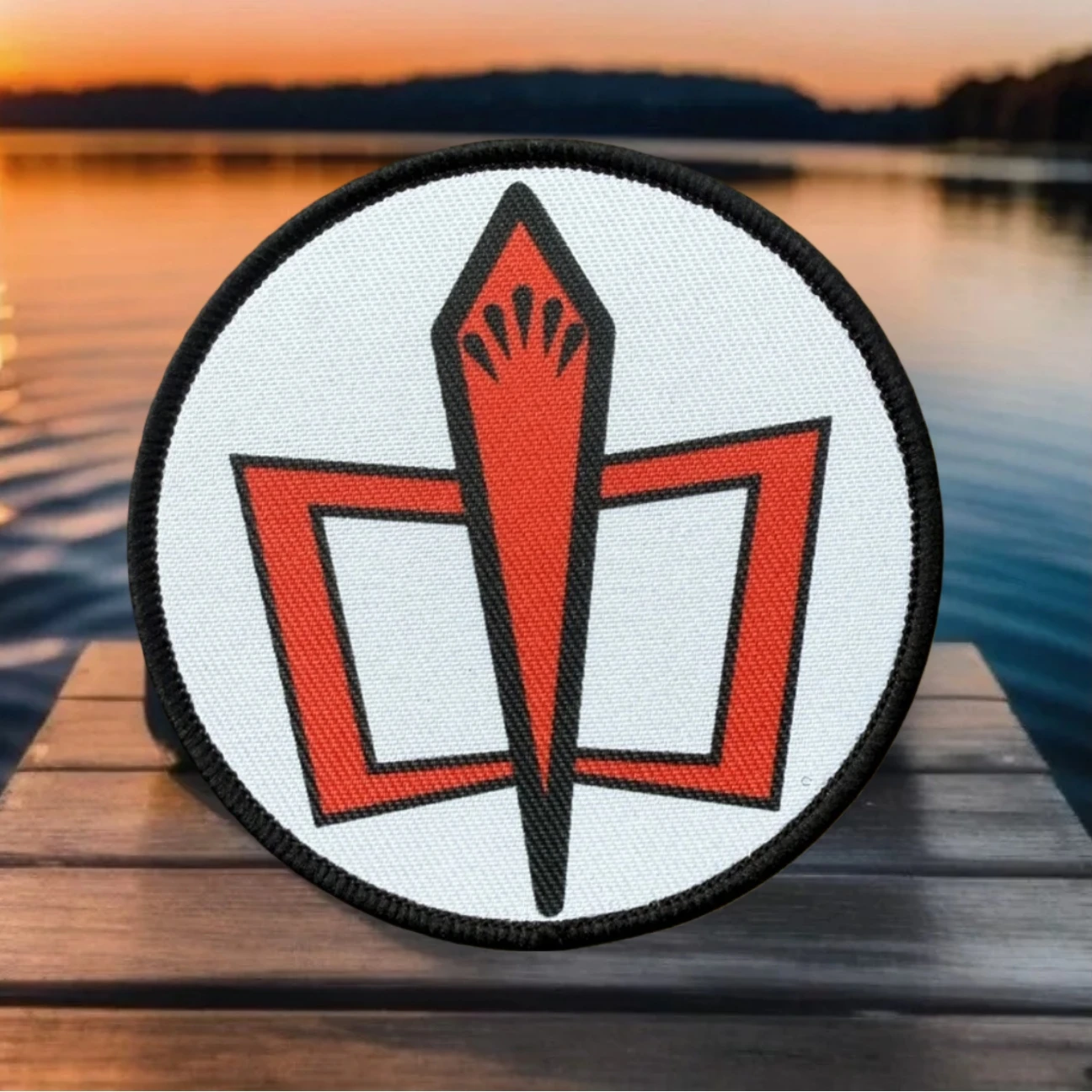 Parche "el héroe más grande", insignia de moral táctica, pegatina de mochila personalizada del ejército militar, parches de gancho y bucle impresos para ropa - imagen 5