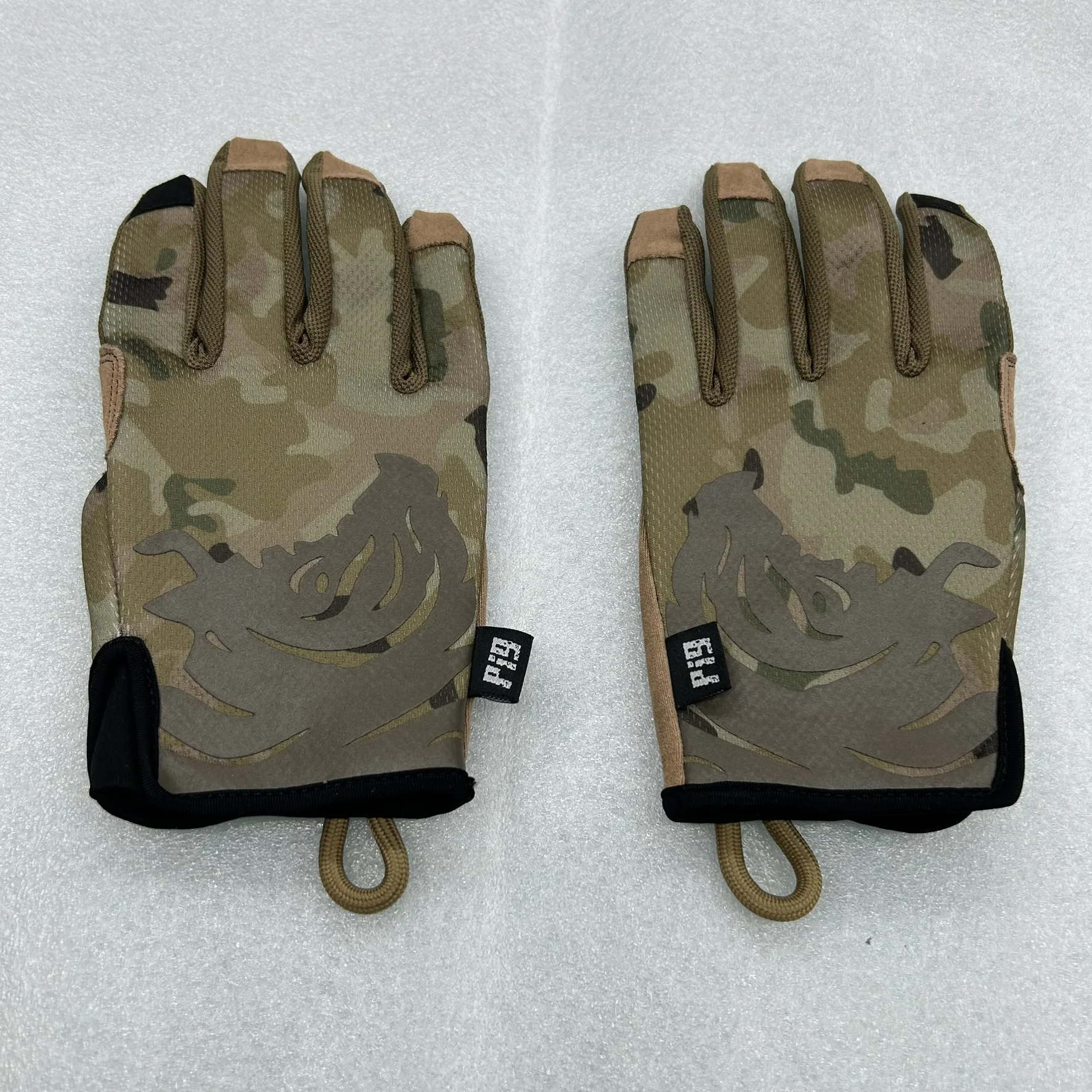 Guantes tácticos camuflaje liberación rápida, táctil, verano - imagen 5
