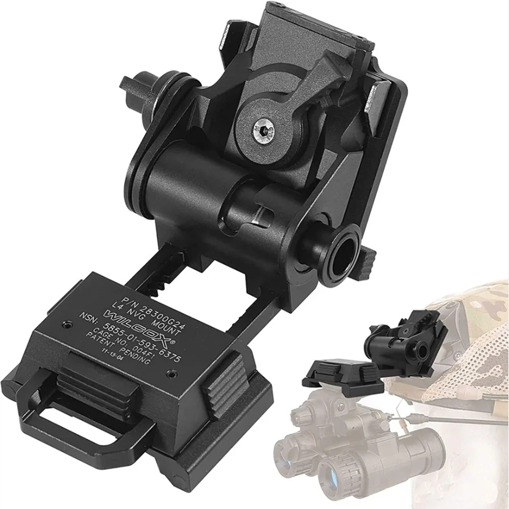 BOOIU casco táctico compatible NVG PVS15/18 combate
