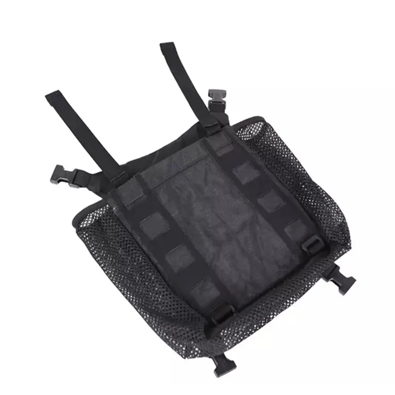 Nuevo Bolsa táctica de almacenamiento para casco con canguro, con accesorio externo para mochilas - imagen 5