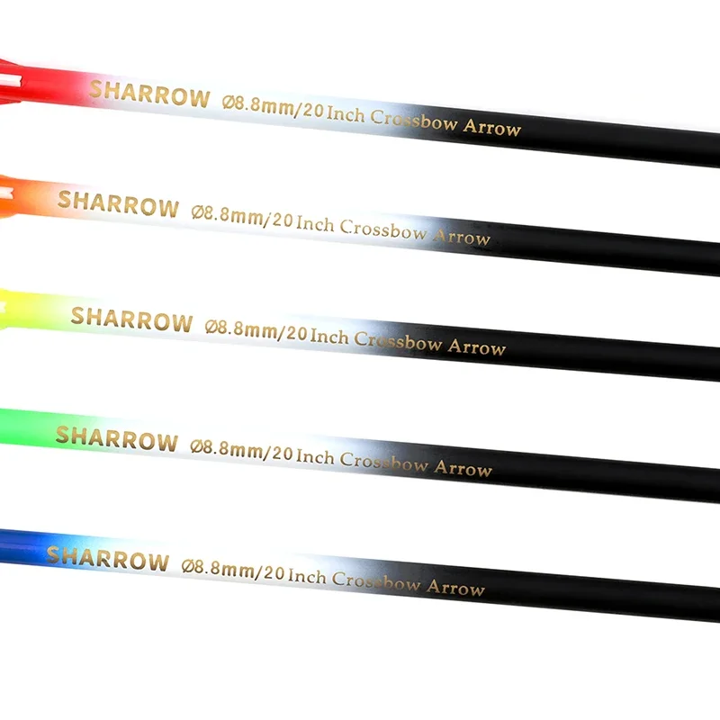 Flecha de carbono para tiro con arco, 12 piezas, 16 "/17"/18 "/20"/22 ", paletas de 4", 120lbs - imagen 4