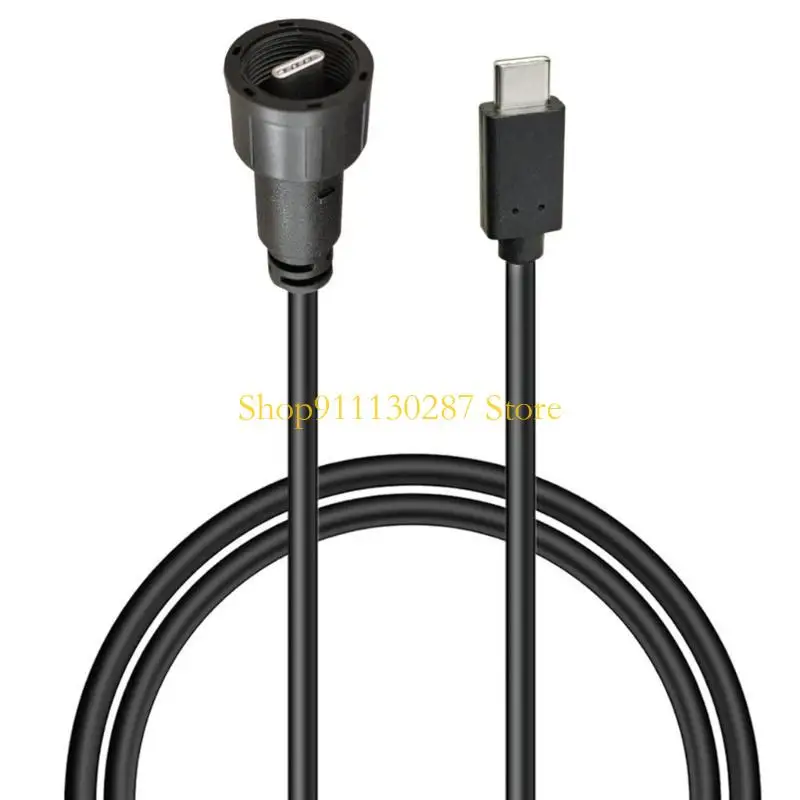 cable J1HC USB C a USB2.0/USB3.0 proporciona capacidad carga rápida con funda rosca impermeable para uso versátil - imagen 3
