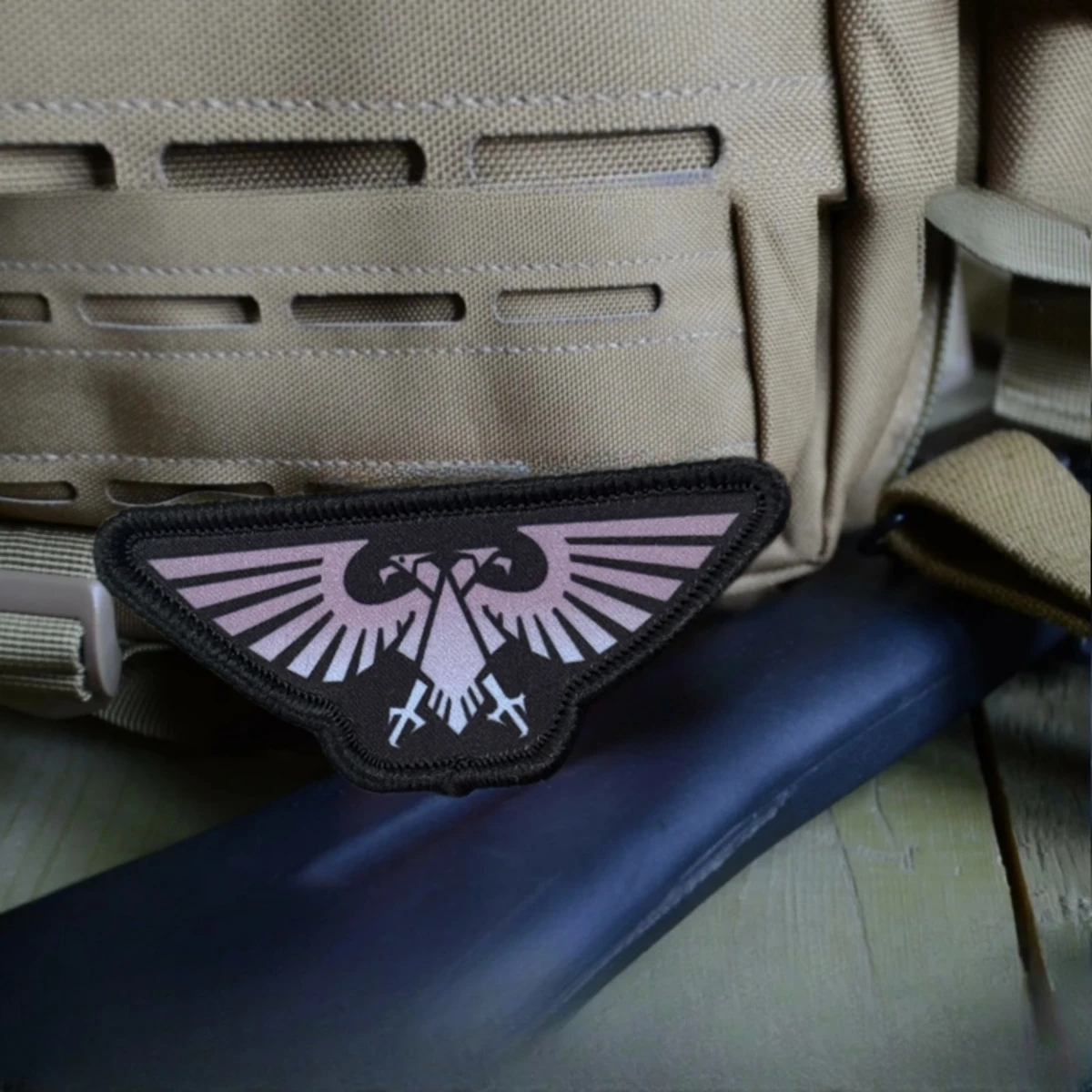 "El dolor es temporal, el honor es eterno", parche militar táctico moral, brazalete del ejército, equipo, mochila, pegatina de gancho y bucle impresa - imagen 4