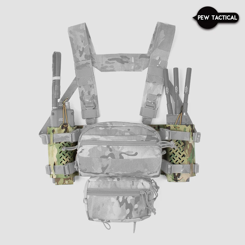 PEW TACTICAL MK2 Expansor Wing Pouch Soporte de radio Wingman Bolsa para MK5/LV119 Airsoft UA44 - imagen 3