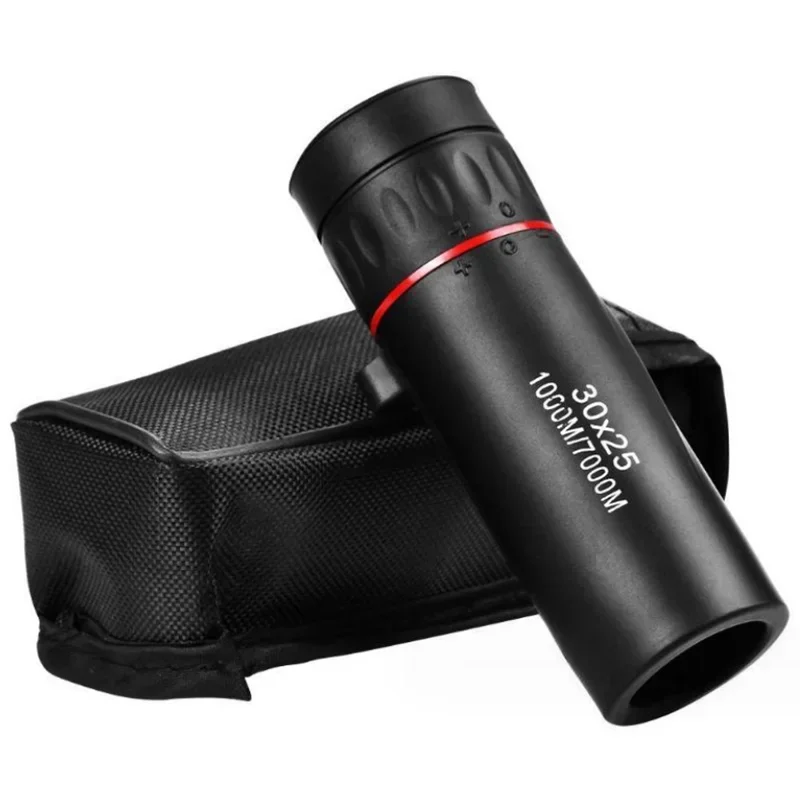 Mini telescopio Monocular portátil de alta definición, Zoom de gran aumento 10X, telescopio profesional de viaje al aire libre, 30x25 - imagen 4