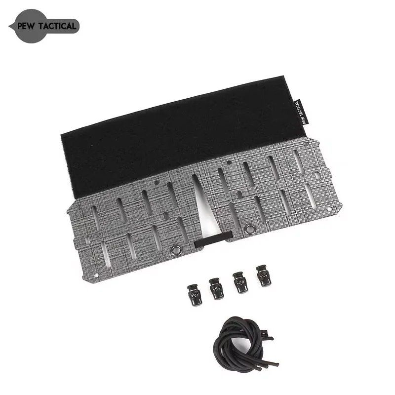 PEW TACTICAL FERRO STYLE DropWing Panel de extensión MOLLE vertical colgante inferior Tegris UA93