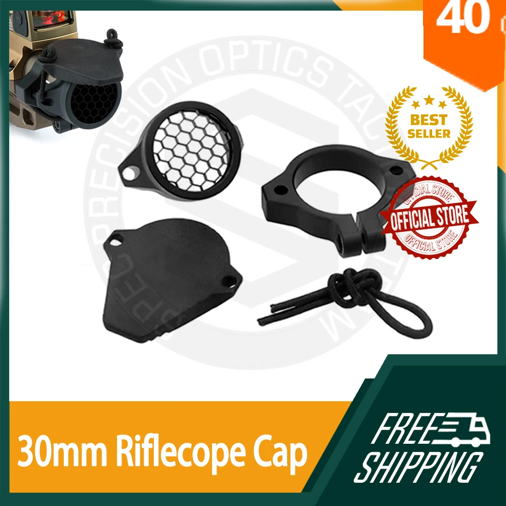Tapa de alcance de tubo de 30 mm PRO Killflash Tapa de mira telescópica universal para todos los alcance de tubo de 30 mm