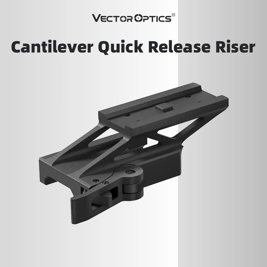Raspador de óptica vectorial 1X25 Soporte elevador de liberación rápida voladizo para riel Picatinny