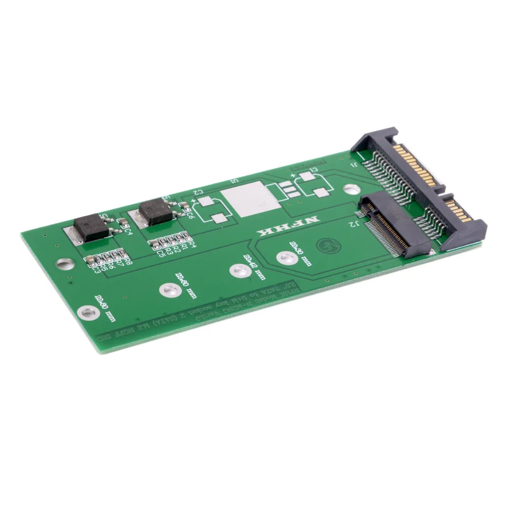 CY-carcasa de disco duro PCBA para E431, E531, X240S, Y410P, Y510P, M.2, NGFF, PCI-E, 2 carriles, SSD a 7mm, 2,5 ", SATA, 22 pines - imagen 3