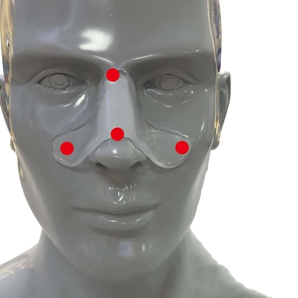 4 almohadillas para la nariz CPAP, forros de máscara de silicona para reducir fugas de aire y ampollas dolorosas lavables - imagen 2