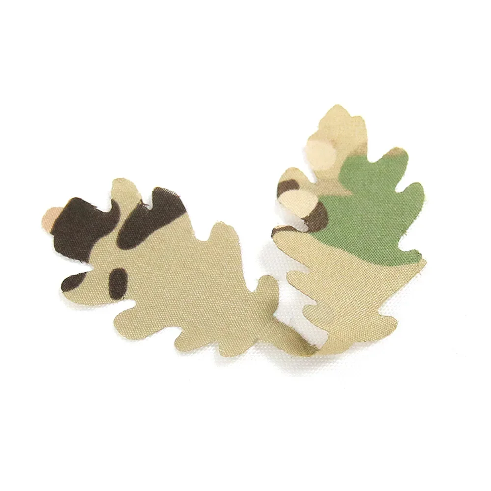 15 Uds caza táctica CS juego de guerra DIY tiras de camuflaje de doble cara para casco desaparecidoDis - imagen 2