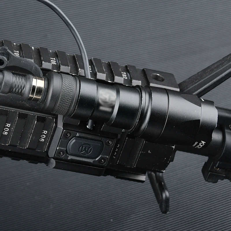 M600C M300A linterna de metal de alta luminosidad de instalación base de Fondo caliente, adecuado para 20mm de gas riel suave accesorios, SF, M300A,M600C - imagen 2