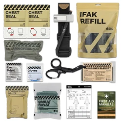 Rinoceronte IFAK táctico kit primeros auxilios MOLLE