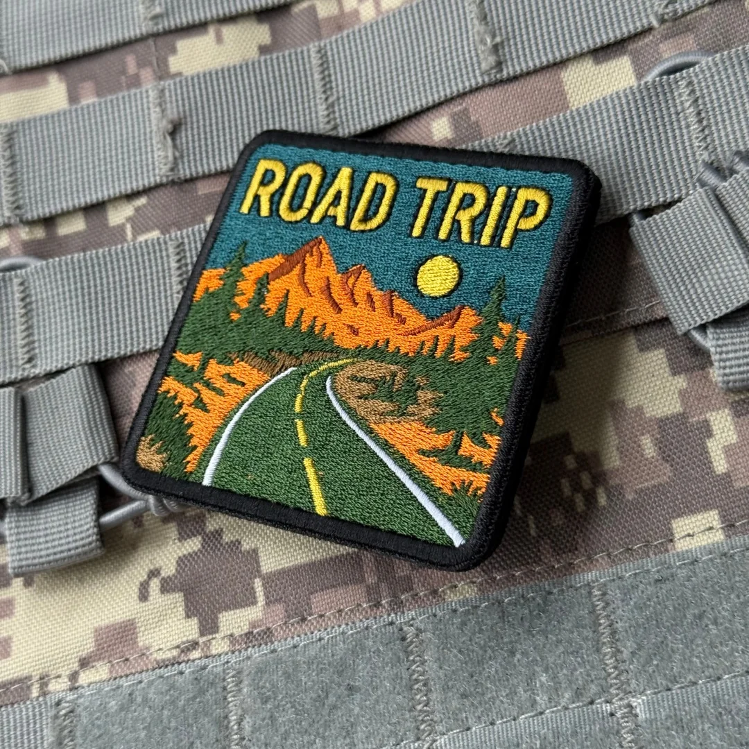 Parche táctico bordado gancho y bucle para mochila militar - imagen 3