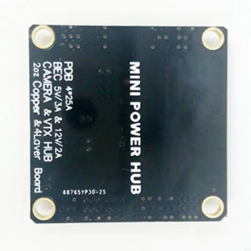 J1HC Matek Systems PDB PODER DISTRIBUCIÓN ENERGÍA BEC 5V y 12V 2OZ Cobre para helicóptero FPV Quadcopter Muliticopter - imagen 3