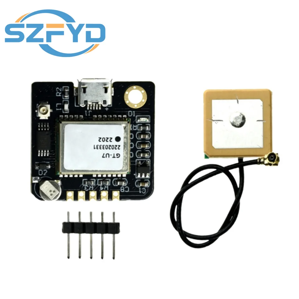Módulo GPS GT-U7 con receptor NEO-6M y EEPROM para navegación