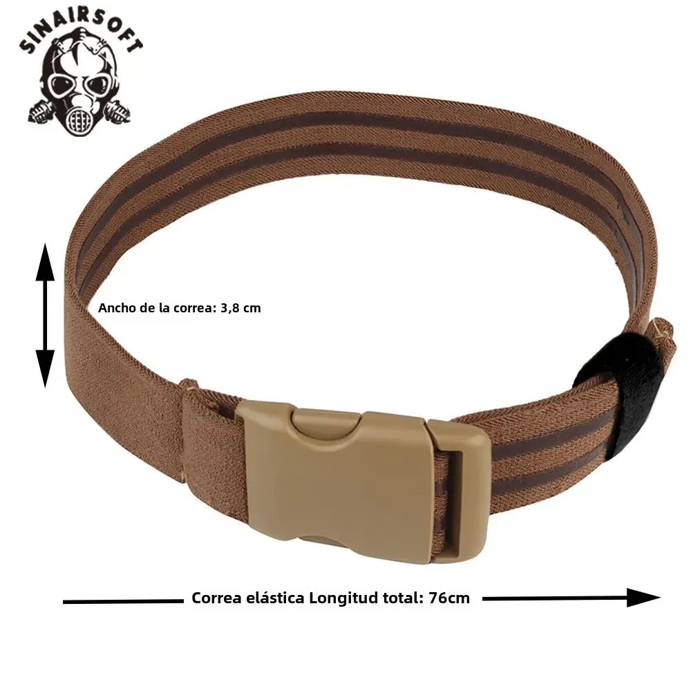 Correa elástica para muslo, correa para funda para muslo, colgador de pierna, caza táctica Qls 19 22 G17 M9, accesorios de caza - imagen 3