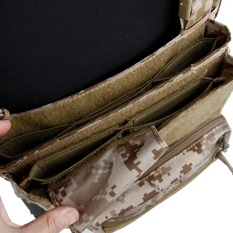 Chaleco táctico de caza TMC, conjunto de plataforma de pecho Modular, tela 500D - imagen 3