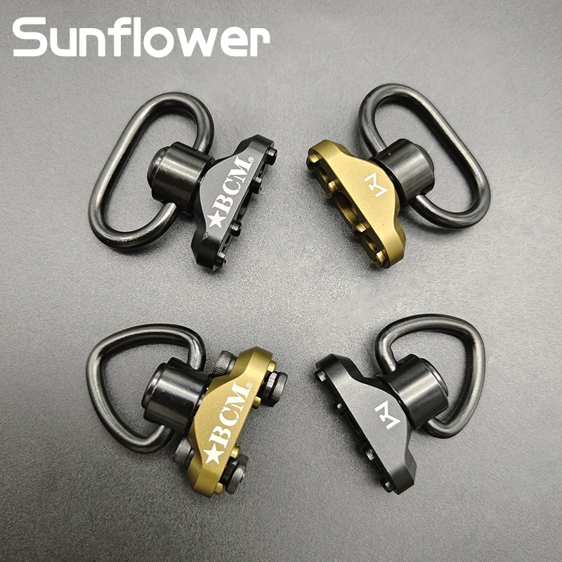 Actical-BASE adaptadora giratoria BCM para cabestrillo QD de Metal, accesorios de M-LOK, hebilla de correa, Buto de liberación rápida - imagen 5