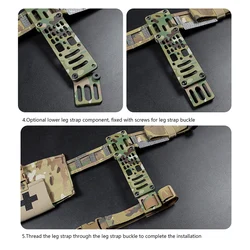 Adaptador modular para funda de pistola QLS piernera