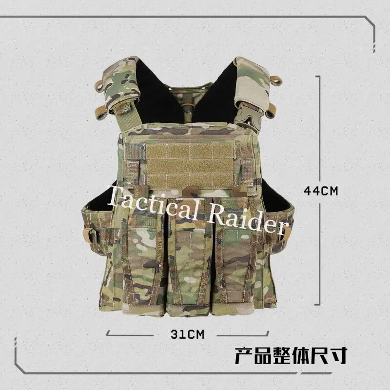 Chaleco táctico Avs Conjunto ligero Chaleco, chaleco, montañismo Equipo deportivo al aire libre - imagen 3