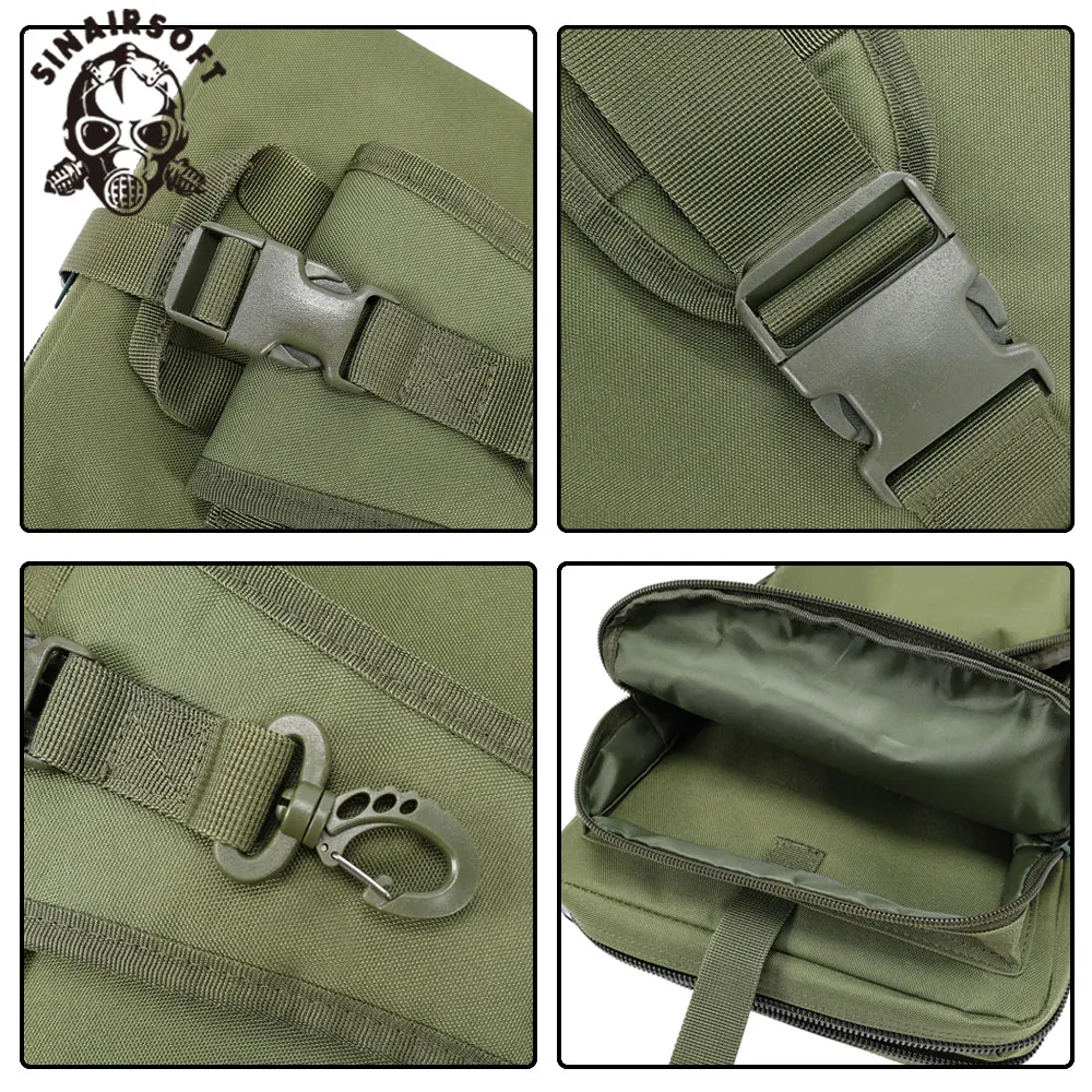 Mochila táctica MP5 MOLLE para airsoft y caza al exterior - imagen 5