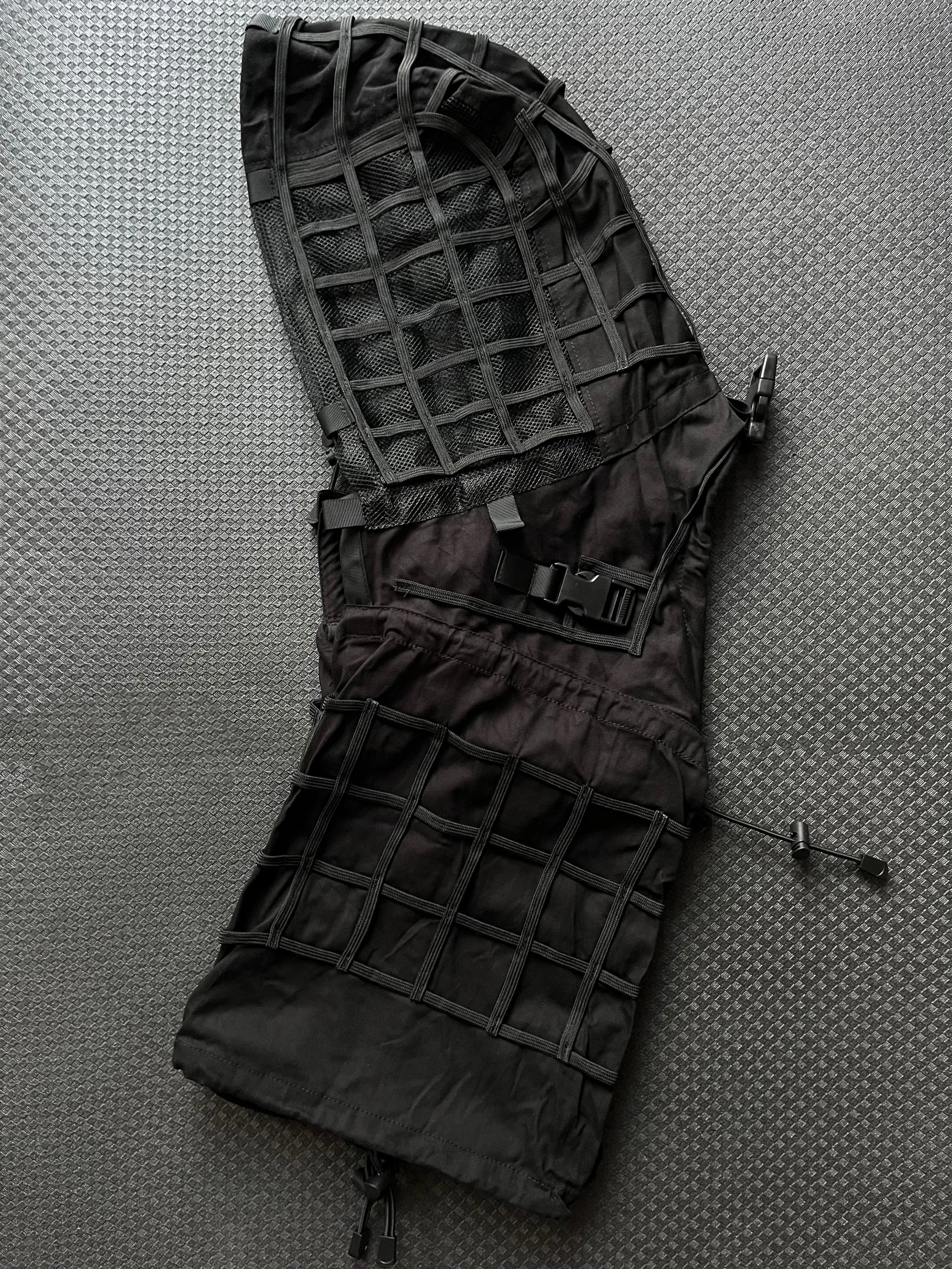 AQzxdc Cod Dark Ops Ghost Conjunto de equipo táctico – Traje sigiloso con mascarilla de calavera, Ghillie, camisa y guantes, para disfraz de Halloween - imagen 5