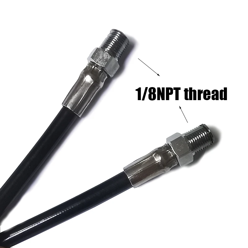 HPA Microbore-bobina de alta presión, manguera larga, relleno de línea, accesorios de 15/24/37/52/100/138 pulgadas, 3000PSI, novedad - imagen 3