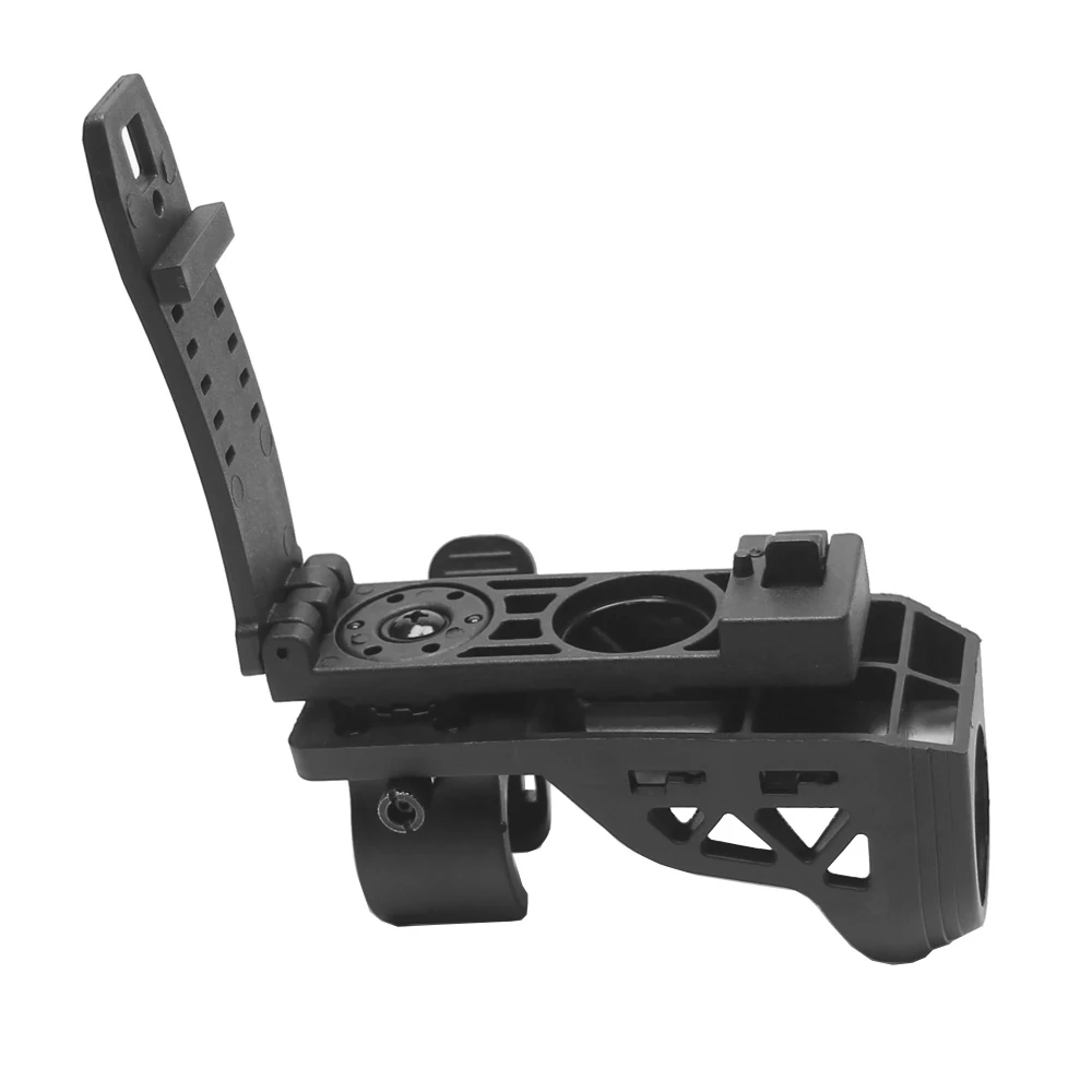 Funda para linterna táctica con palanca, sistema de bloqueo lateral, juego de antorcha General 360 °   Juego de antorchas de plástico giratorias Desconexión rápida Nuevo - imagen 4