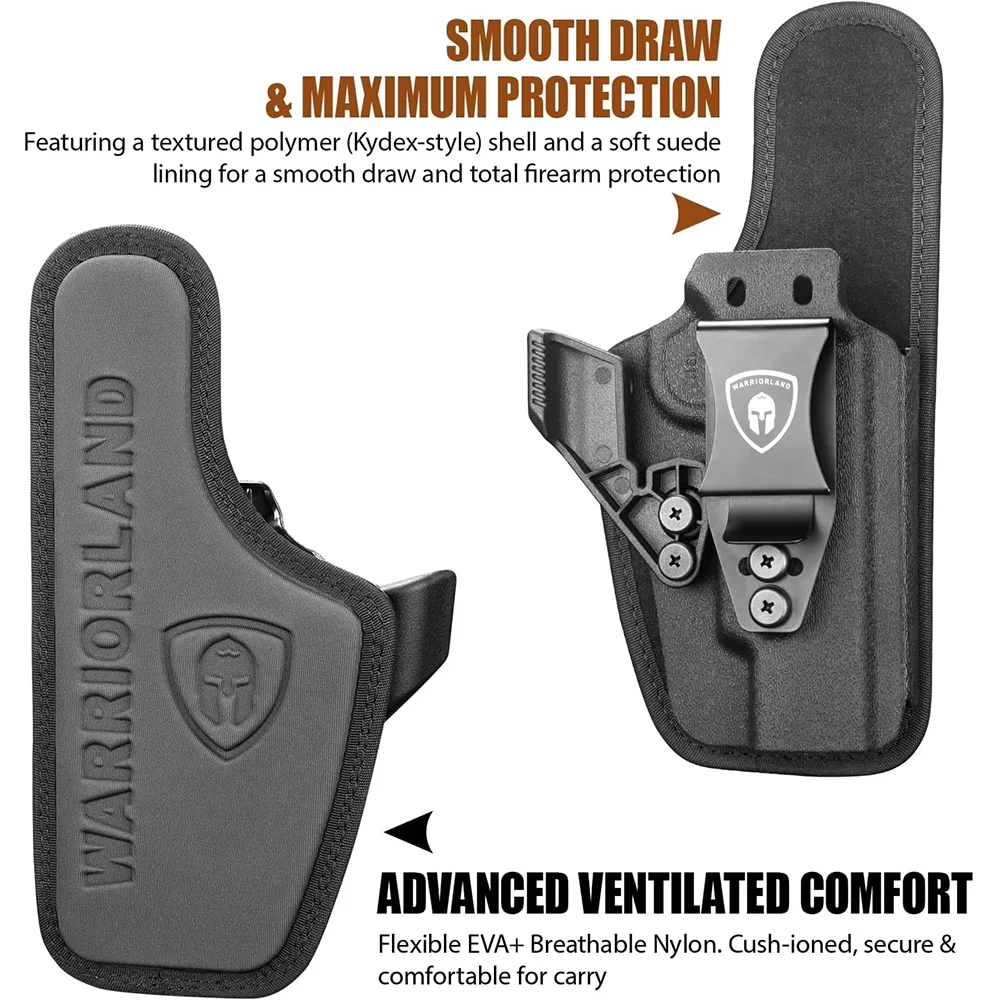 Funda compatible con 5 "1911, funda IWB Hydrid, funda interior para cinturilla, mano derecha de máxima comodidad - imagen 5