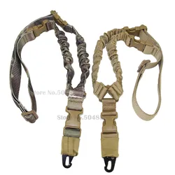 Eslinga táctica ajustable monópunto militar para rifle de caza