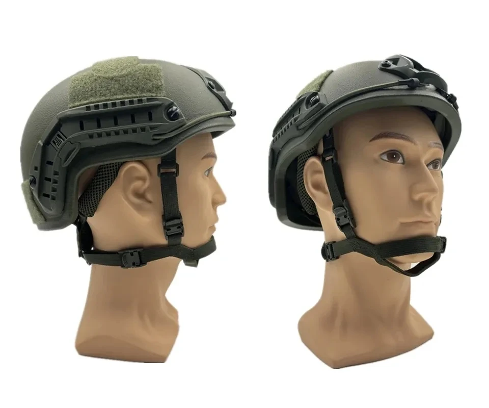 Casco de combate balístico ACH de alta calidad, cojín de suspensión, a prueba de balas, PE, NIJ, IIIA, FASTKevla - imagen 4