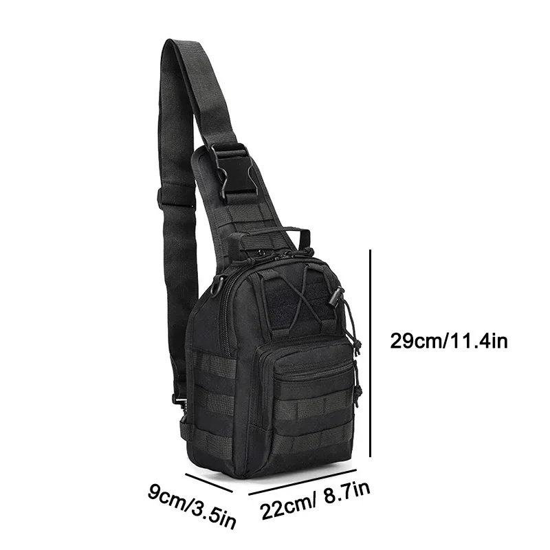Mochila táctica para senderismo, deportes, escalada, bolsos de hombro, Camping, caza, mochila, pesca, bolso de hombro al aire libre - imagen 3