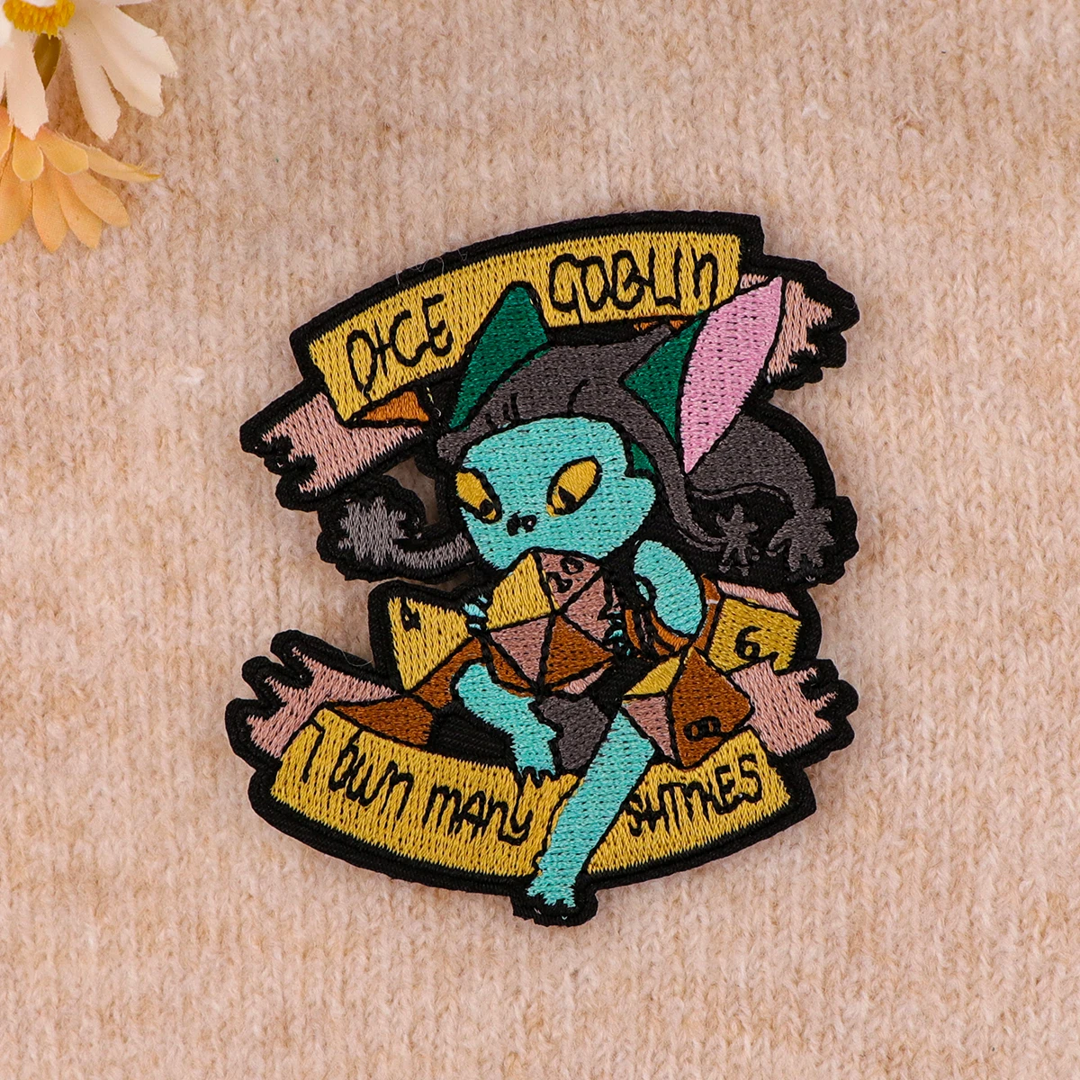 Parche para planchar con dados, parche para ropa, juego de ropa, parche bordado, accesorios de ropa, pegatinas de costura - imagen 5