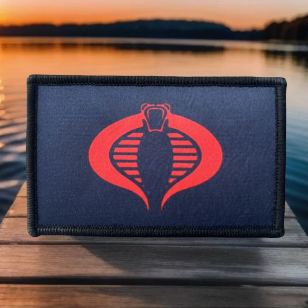Brazalete táctico bandera Cobra – Para mochila o chaleco