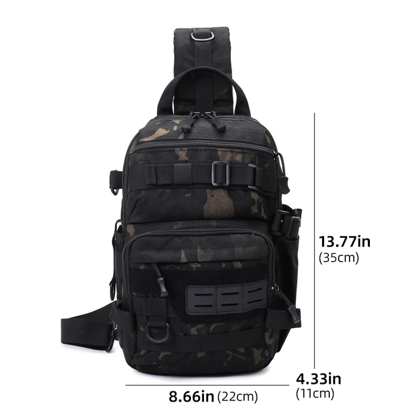 Riñonera táctica MOLLE unisex para montaña y senderismo - imagen 2